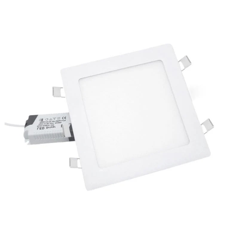 Spot LED Extra Plat Carré 24W Blanc (Pack de 10) – Image 3