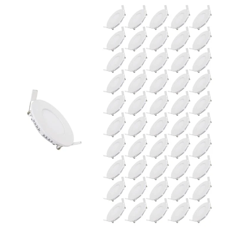 Spot LED Encastrable Rond BLANC 3W (Pack de 50)